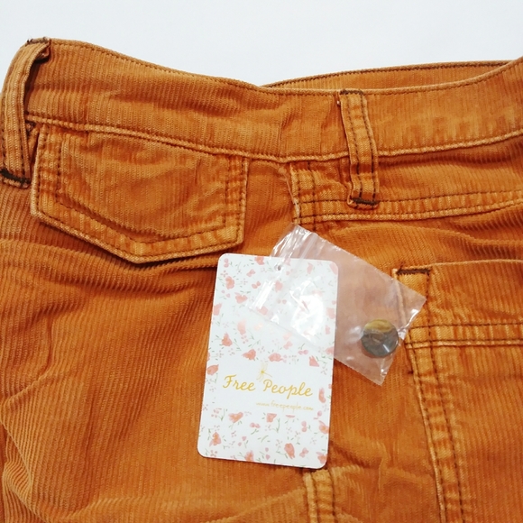 Free People Aces High Cropped Corduroy Pan… - Picture 3 of 8